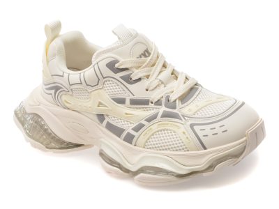 Pantofi sport GRYXX albi, 66601, din material textil