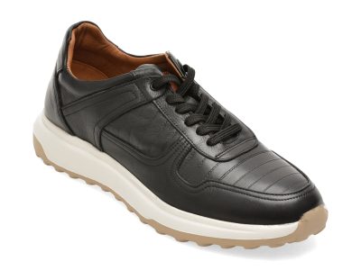 Pantofi sport GRYXX negri, 26Y15, din piele naturala