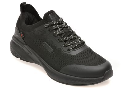 Pantofi sport OTTER negri, 30359, din material textil