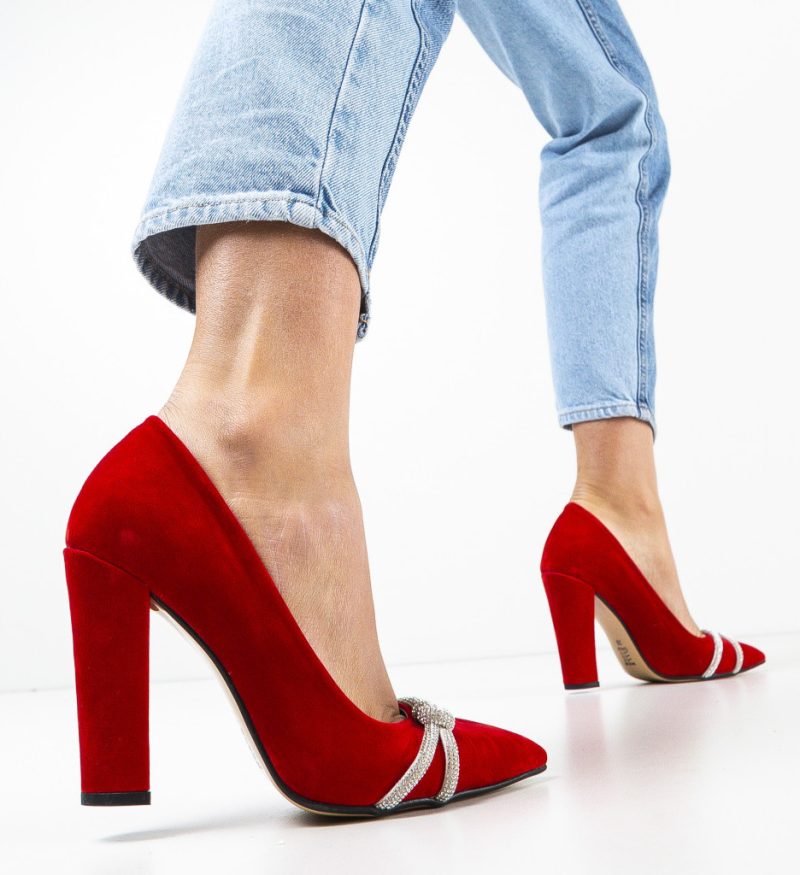 Pantofi Tuty Rosii