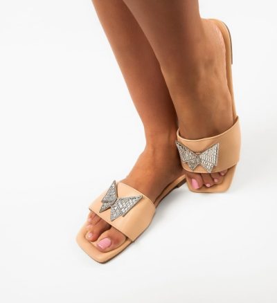 Papuci dama Shadow Nude