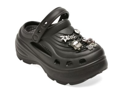 Papuci GRYXX negri, HLJ2510, din pvc