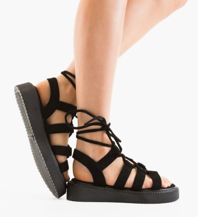 Sandale dama Dakline Negre
