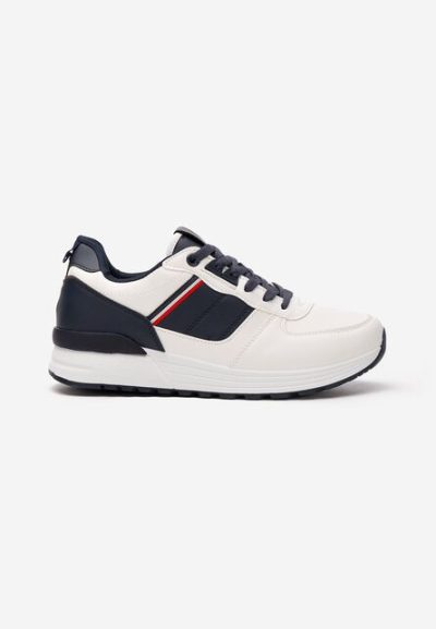 Sneakers barbati Julio albi
